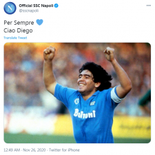 Argentina tri dana tuguje za kraljem lopti Maradonom